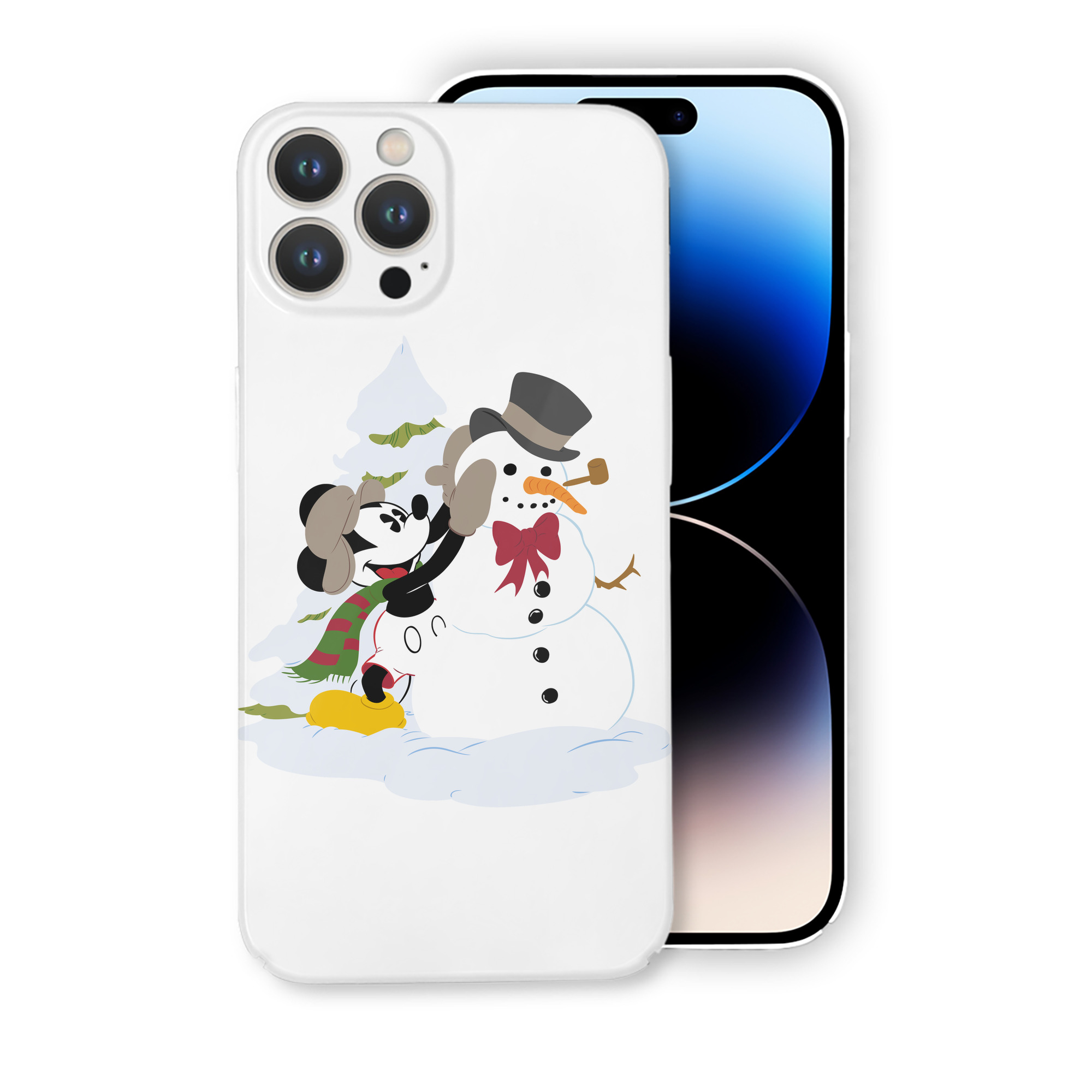 （画像用） ミッキーマウス Mickey Mouse 【iPhone 14シリーズ対応】ハードケース